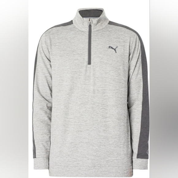 NWT Puma Cloudspun T7 Track Top, Grey, Medium - Picture 2 of 6